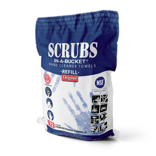 SCRUBS® Refill Pack 72 Wipes