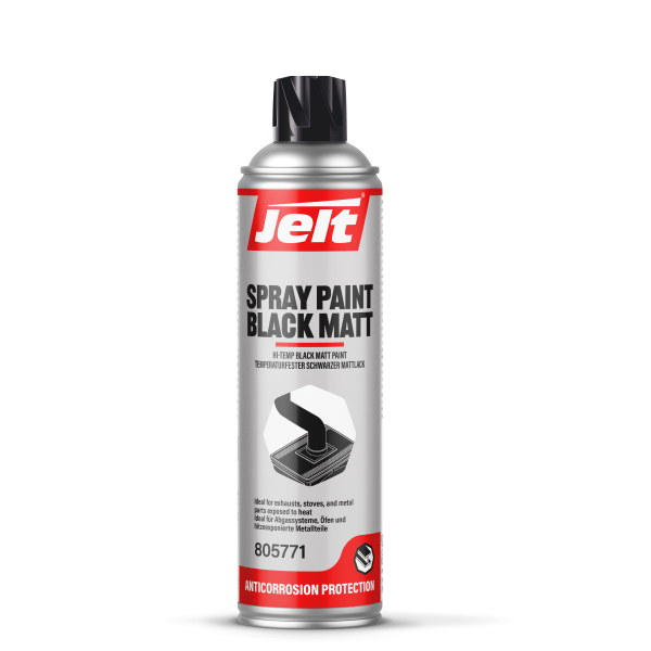 SPRAY PAINT BLACK MATT